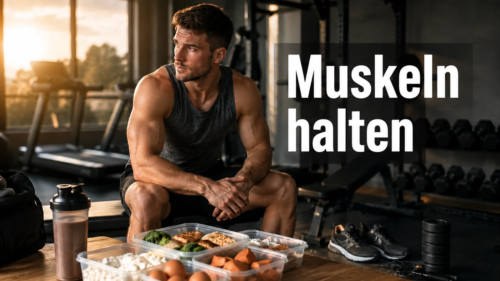 Muskeln halten in der Diät: Die 6 Hebel, die wirklich zählen