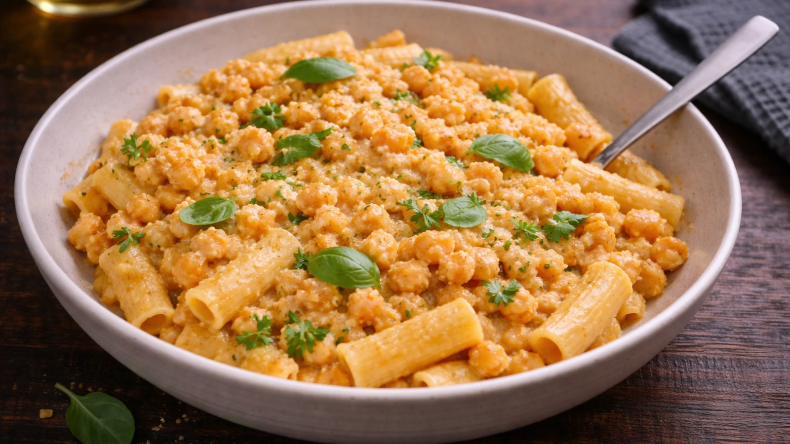 Kichererbsen Pasta