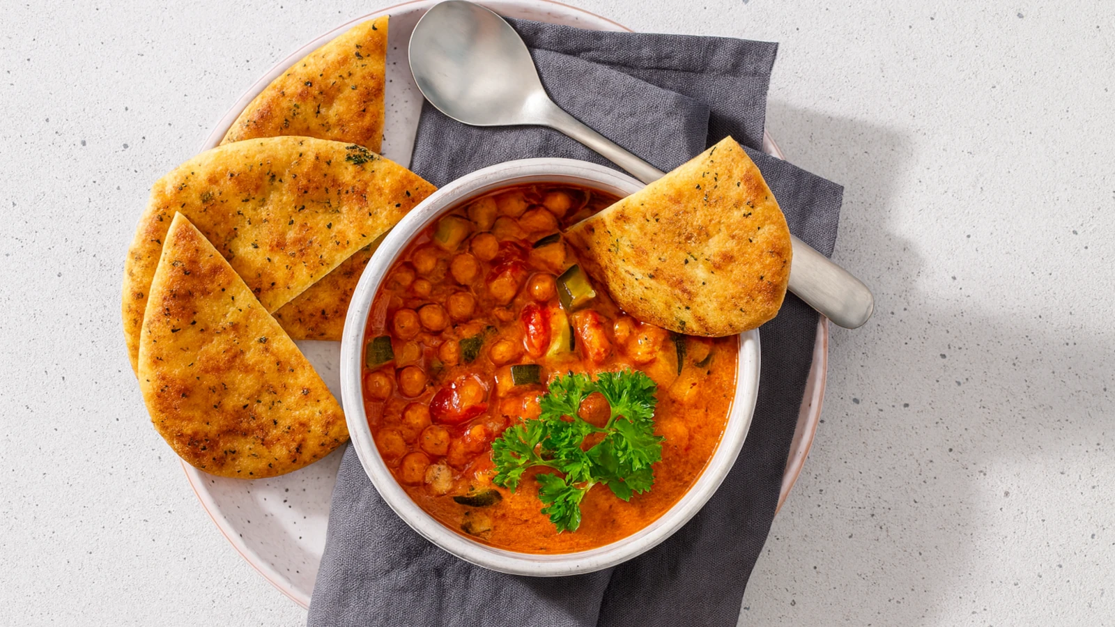 Veggie-Curry mit Kichererbsen